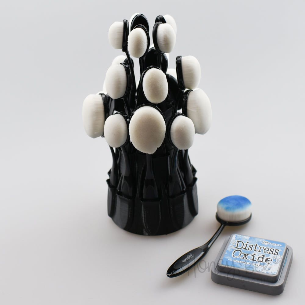 Layer Cake Blender Brush Caddy - Black - Honey Bee Stamps