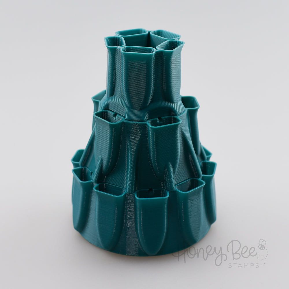 Layer Cake Blender Brush Caddy - Teal - Honey Bee Stamps