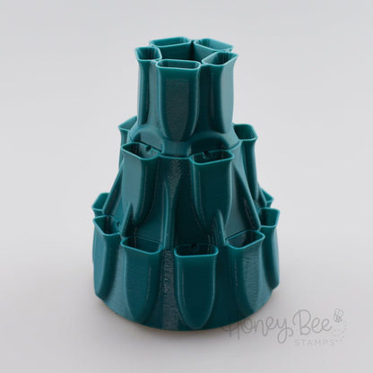 Layer Cake Blender Brush Caddy - Teal - Honey Bee Stamps