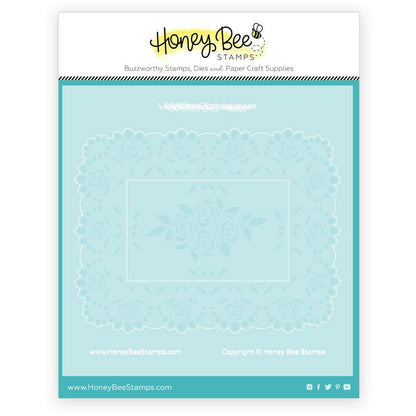 Layered Lace - Set of 5 Layering Stencils - Honey Bee Stamps