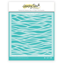 Layered Waves - Set of 2 Layering Stencils - Honey Bee Stamps