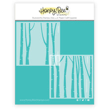 Layering Birch Trees - Set of 2 Stencils - Honey Bee Stamps