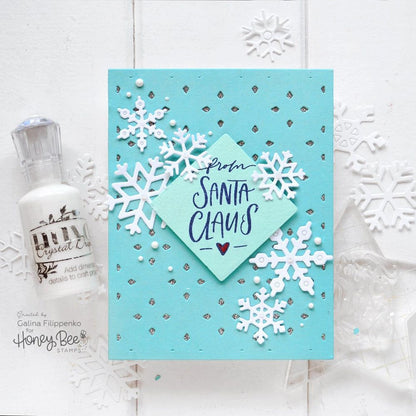 Layering Snowflakes - Honey Cuts - Stand - Alone Dies - Honey Bee Stamps