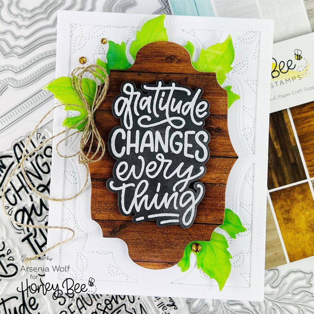 Layering Vintage Labels - Honey Cuts - Stand - Alone Dies - Honey Bee Stamps