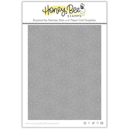 Lazy Daisy Pierced A2 Cover Plate - Honey Cuts - Honey Bee Stamps