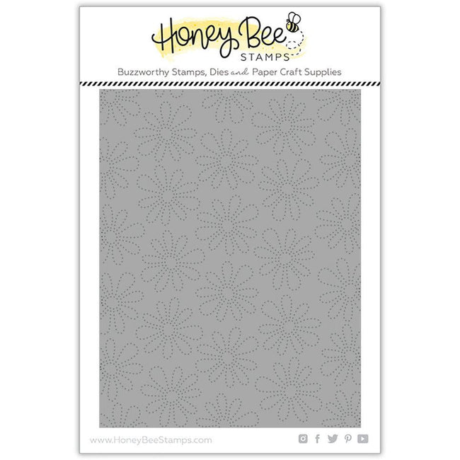 Lazy Daisy Pierced A2 Cover Plate - Honey Cuts - Honey Bee Stamps