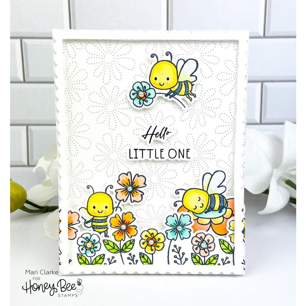 Lazy Daisy Pierced A2 Cover Plate - Honey Cuts - Honey Bee Stamps