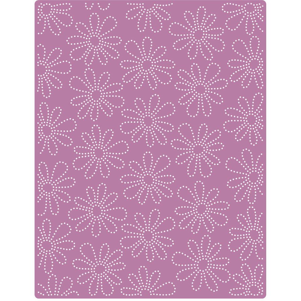 Lazy Daisy Pierced A2 Cover Plate - Honey Cuts - Stand - Alone Dies - Honey Bee Stamps