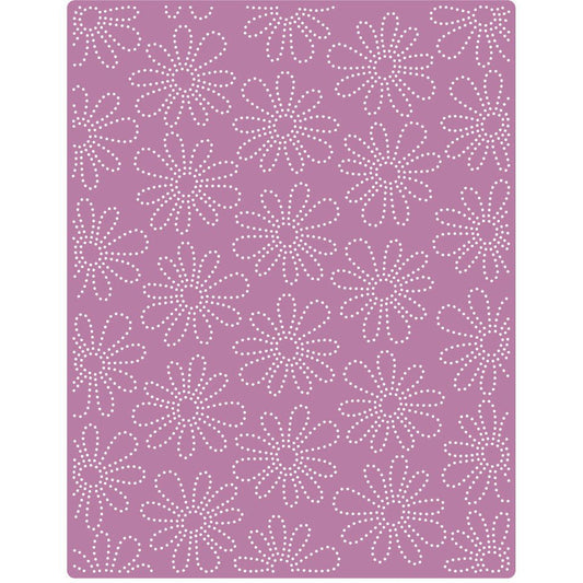 Lazy Daisy Pierced A2 Cover Plate - Honey Cuts - Stand - Alone Dies - Honey Bee Stamps