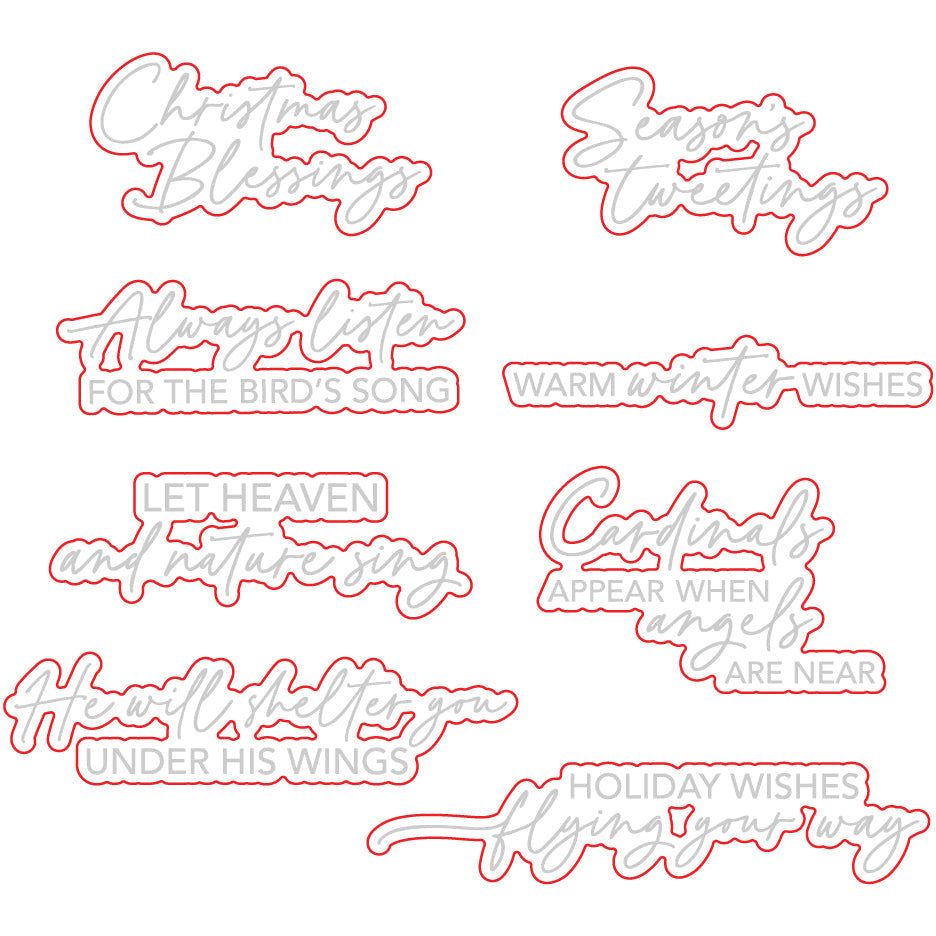 Let Nature Sing - Honey Cuts - Coordinating Dies - Honey Bee Stamps