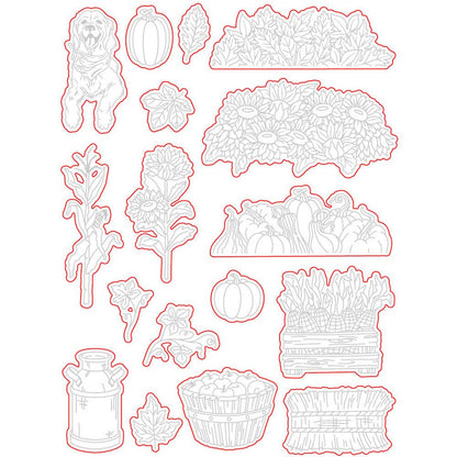 Loads Of Fall - Honey Cuts - Coordinating Dies - Honey Bee Stamps