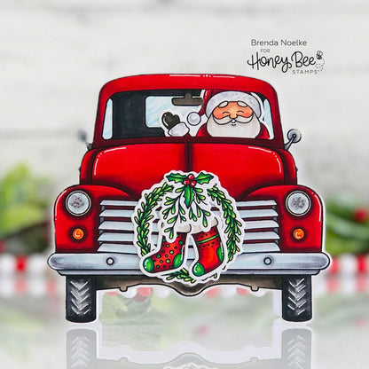 Loads Of Holiday Cheer - 6x8 Photopolymer Stamp Set - Honey Bee Stamps