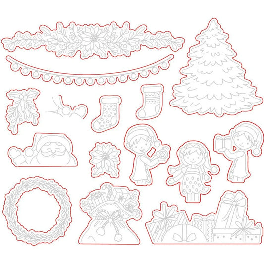 Loads Of Holiday Cheer - Honey Cuts - Coordinating Dies - Honey Bee Stamps