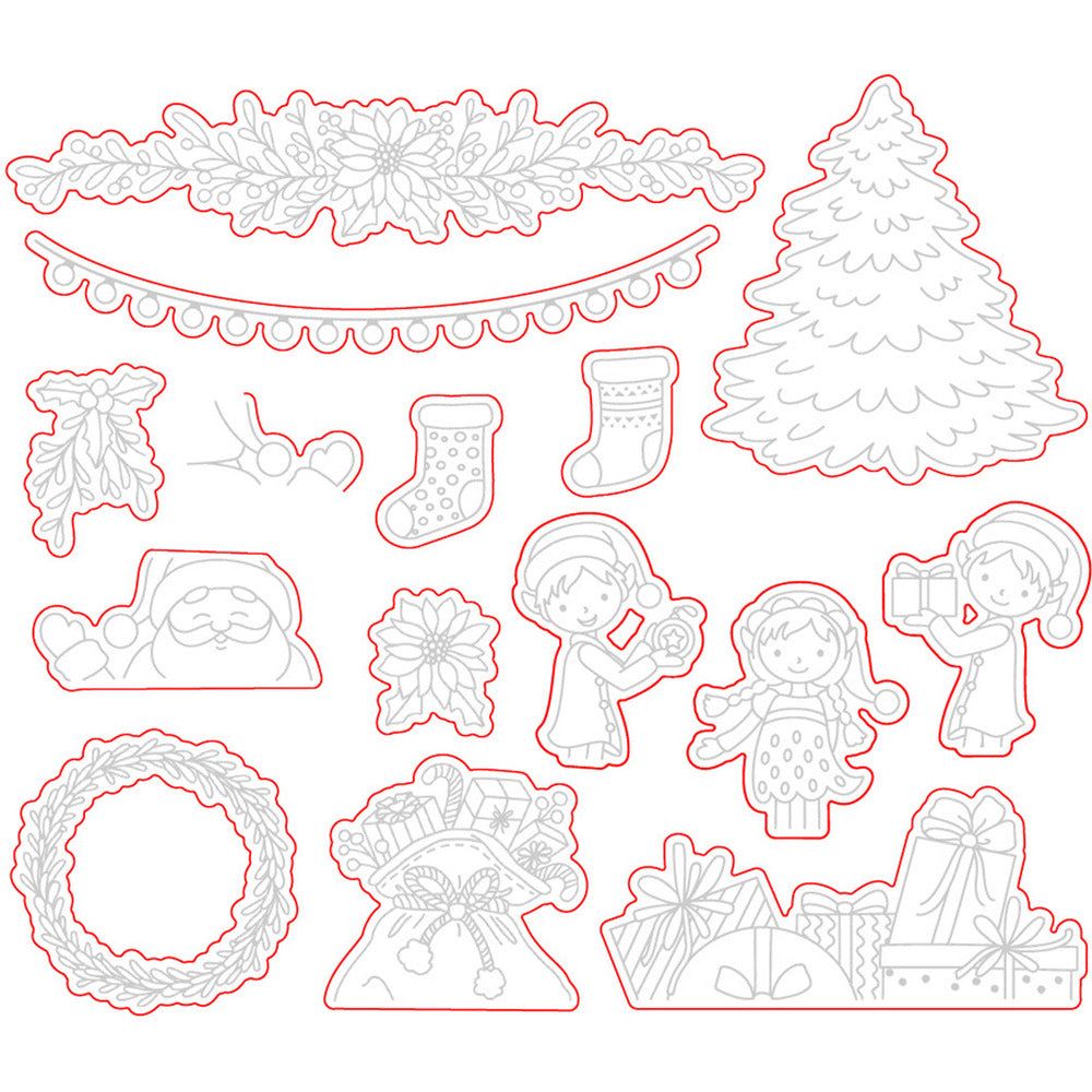 Loads Of Holiday Cheer - Honey Cuts - Coordinating Dies - Honey Bee Stamps