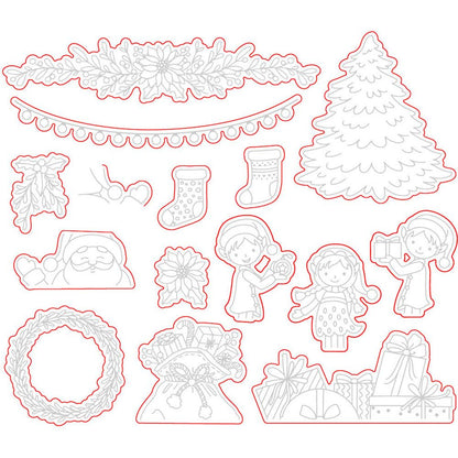 Loads Of Holiday Cheer - Honey Cuts - Coordinating Dies - Honey Bee Stamps