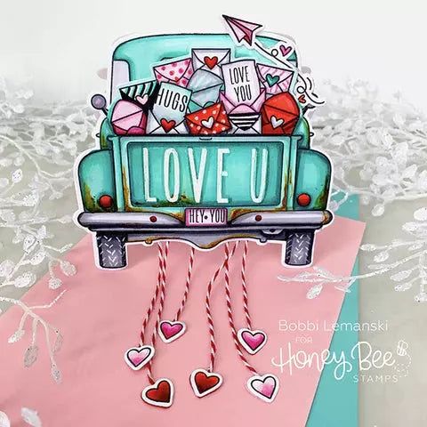 Loads Of Love - 6x6 Photopolymer Stamp Set - Honey Bee Stamps