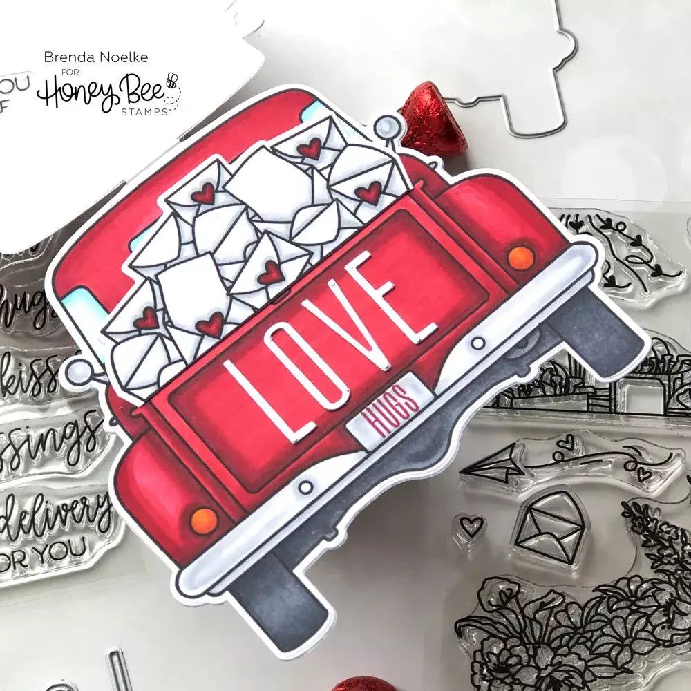 Loads Of Love - 6x6 Photopolymer Stamp Set - Honey Bee Stamps