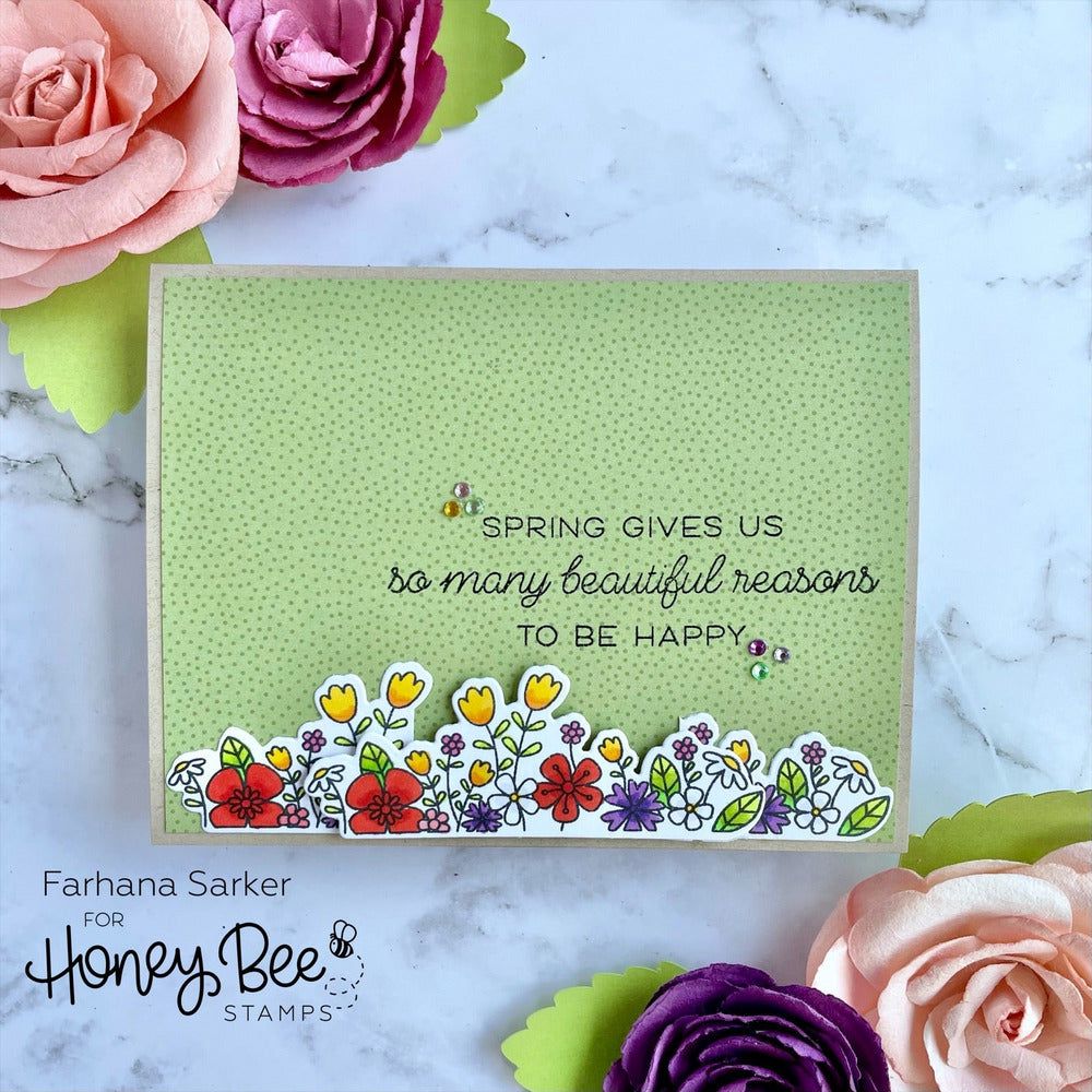 Loads Of Spring - 4x6 Photopolymer Stamp Set - Honey Bee Stamps