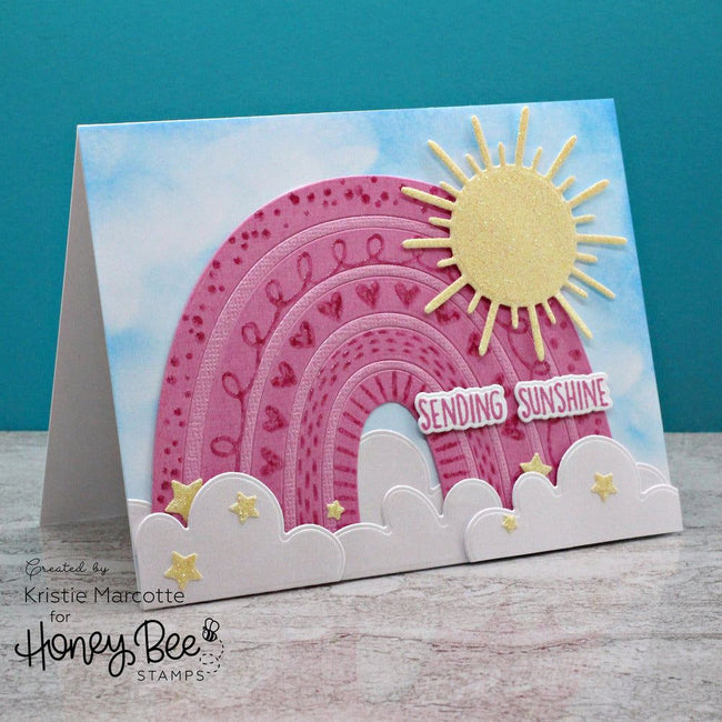 Look For The Rainbow - 6x7 Stamp Set - Honey Bee Stamps