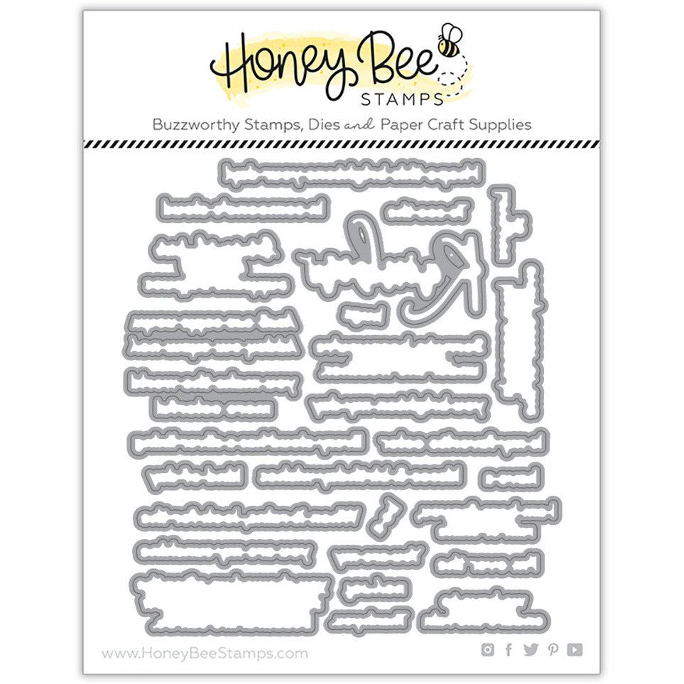 Look For The Rainbow - Honey Cuts - Coordinating Dies - Honey Bee Stamps