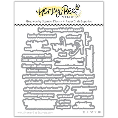Look For The Rainbow - Honey Cuts - Coordinating Dies - Honey Bee Stamps