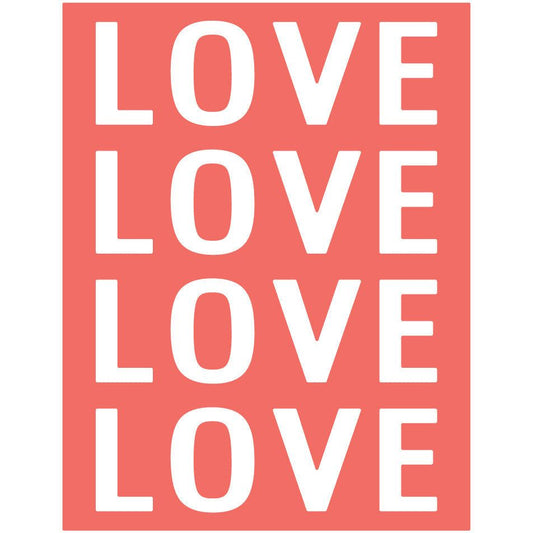 Love A2 Cover Plate - Honey Cuts - Stand - Alone Dies - Honey Bee Stamps