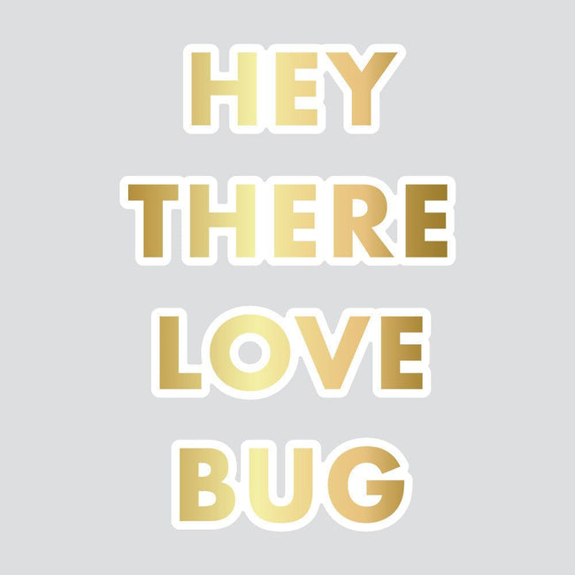 Love Bug Hot Foil Plate & Honey Cuts - Honey Bee Stamps