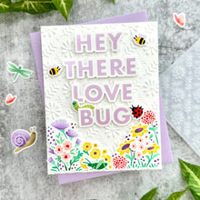 Love Bug Hot Foil Plate & Honey Cuts - Honey Bee Stamps