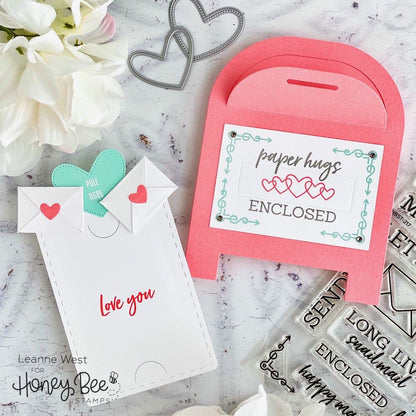 Love Enclosed - 6x6 Stamp Set - Honey Bee Stamps