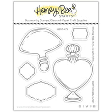 Love Potion Jars - 4x4 Stamp Set - Honey Bee Stamps
