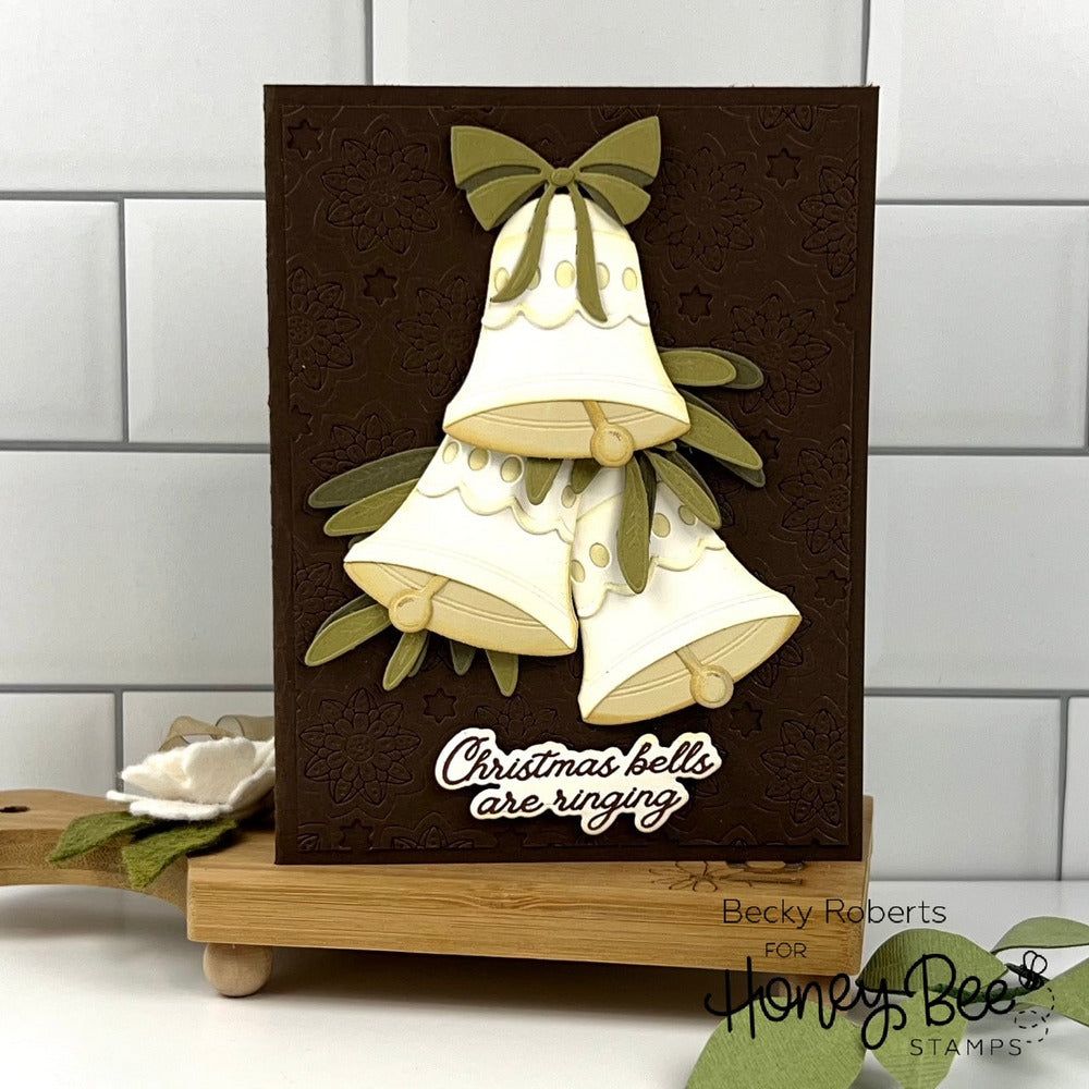 Lovely Layering Holiday Bells - Honey Cuts - Stand - Alone Dies - Honey Bee Stamps