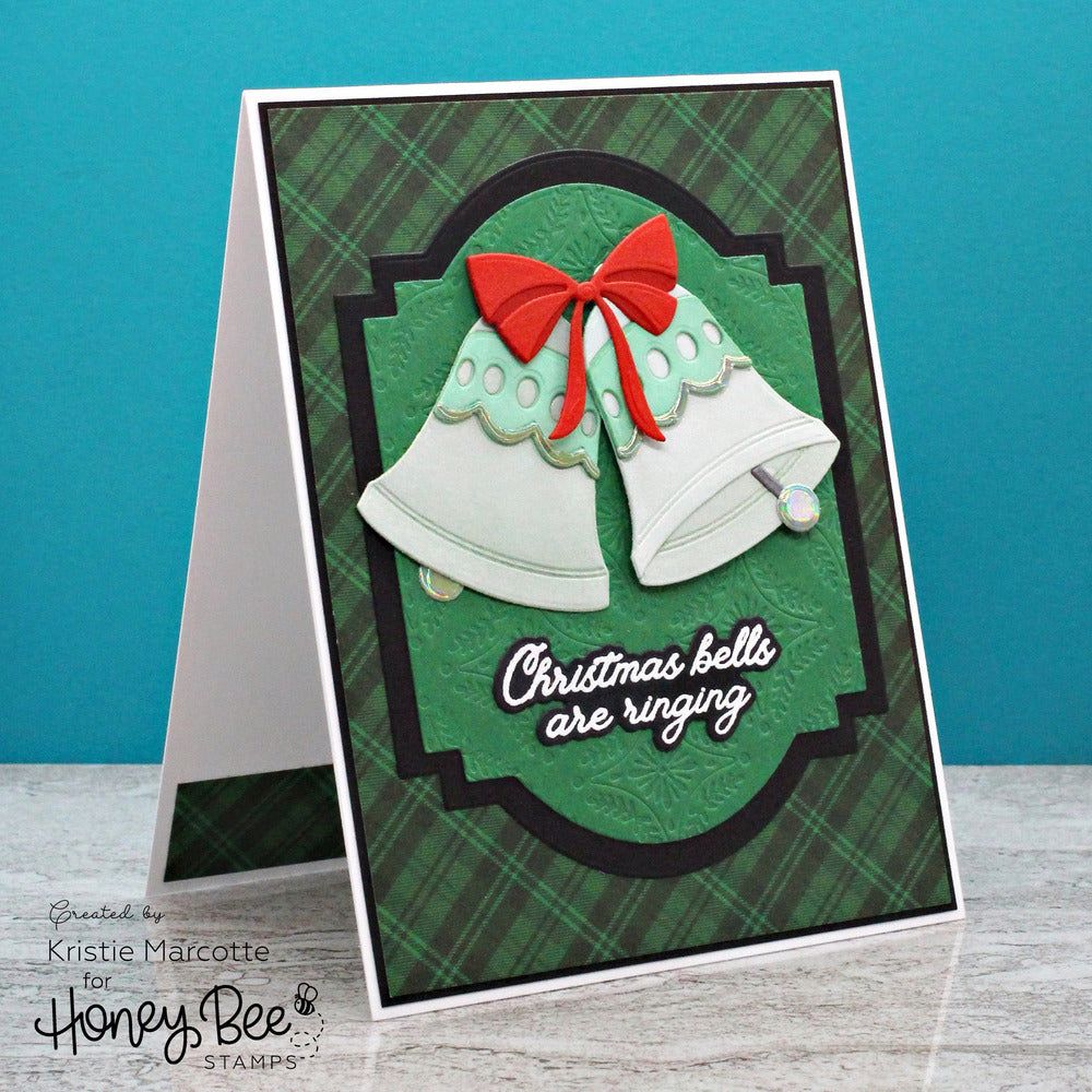 Lovely Layering Holiday Bells - Honey Cuts - Stand - Alone Dies - Honey Bee Stamps