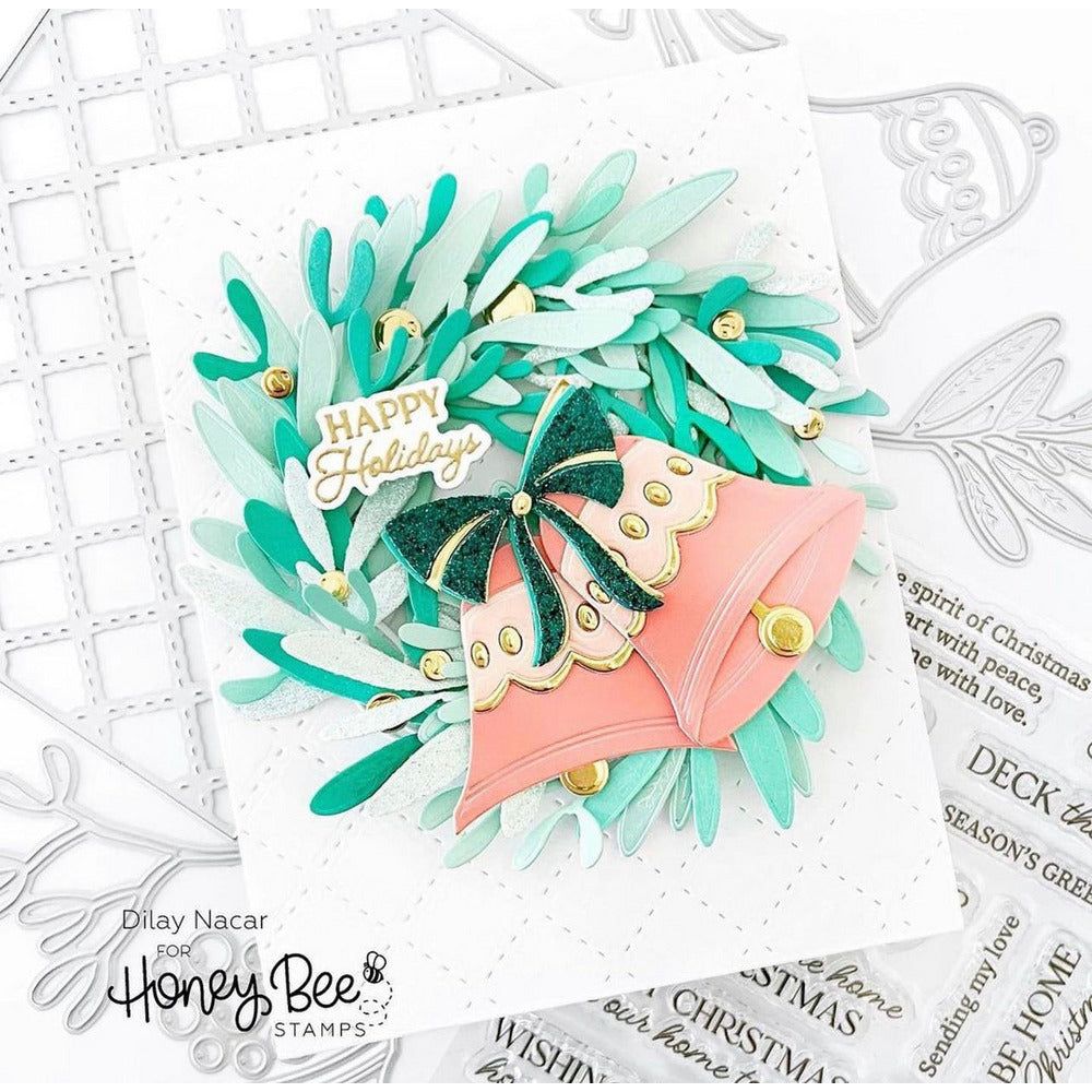 Lovely Layering Holiday Bells - Honey Cuts - Stand - Alone Dies - Honey Bee Stamps