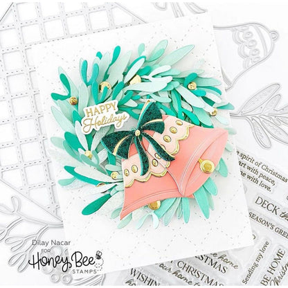 Lovely Layering Holiday Bells - Honey Cuts - Stand - Alone Dies - Honey Bee Stamps