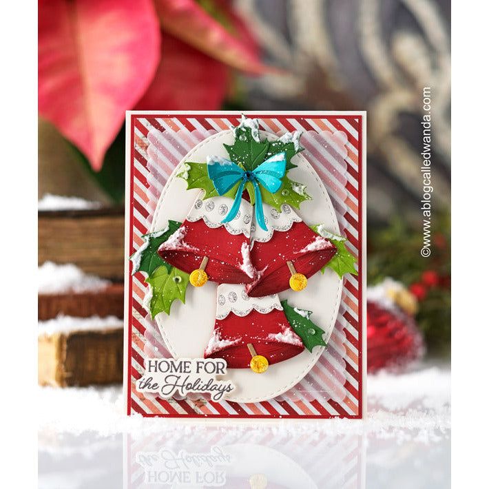 Lovely Layering Holiday Bells - Honey Cuts - Stand - Alone Dies - Honey Bee Stamps