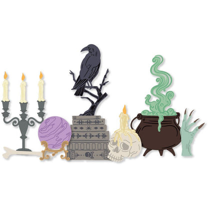 Lovely Layers: A Little Spooky - Honey Cuts - Stand - Alone Dies - Honey Bee Stamps