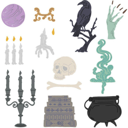 Lovely Layers: A Little Spooky - Honey Cuts - Stand - Alone Dies - Honey Bee Stamps