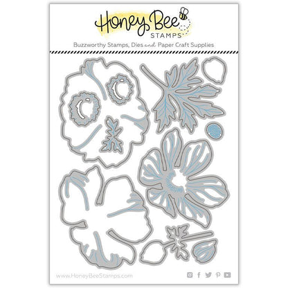 Lovely Layers: Anemone - Honey Cuts - Stand - Alone Dies - Honey Bee Stamps
