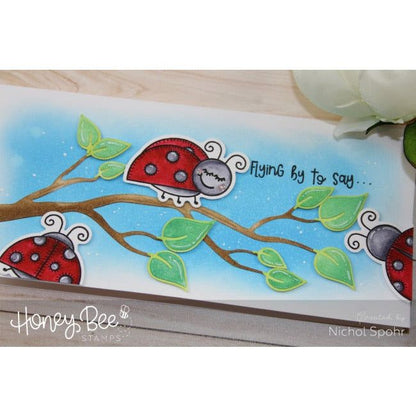 Lovely Layers: Branch and Leaves - Honey Cuts - Stand - Alone Dies - Honey Bee Stamps