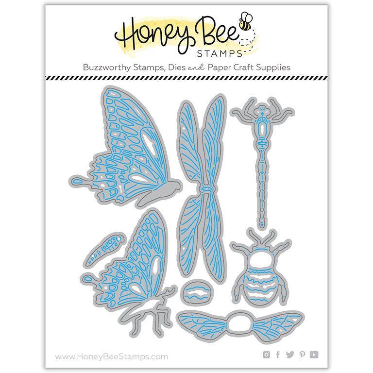 Lovely Layers: Bugs - Honey Cuts - Honey Bee Stamps