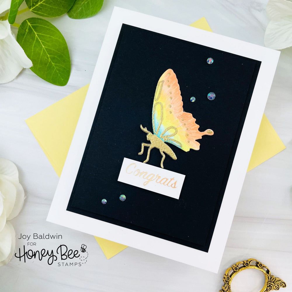 Lovely Layers: Bugs - Honey Cuts - Stand - Alone Dies - Honey Bee Stamps