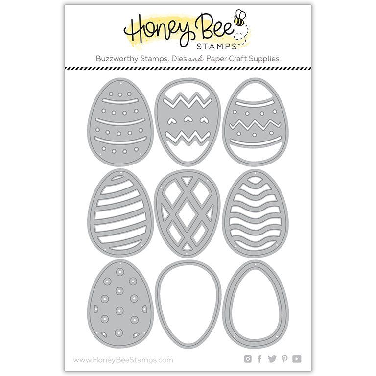 Lovely Layers: Build An Egg - Honey Cuts - Honey Bee Stamps