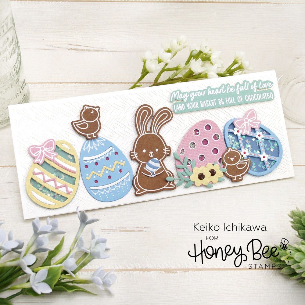 Lovely Layers: Build An Egg - Honey Cuts - Honey Bee Stamps