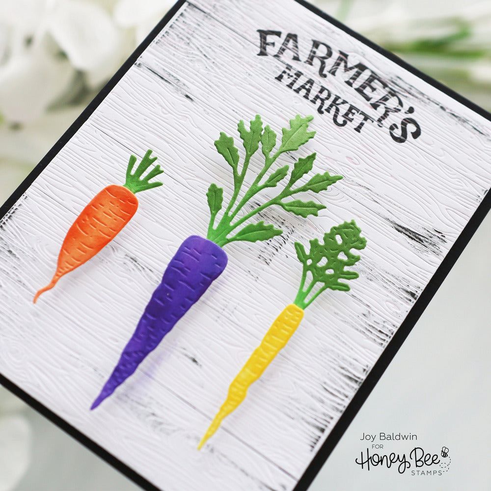 Lovely Layers: Carrots - Honey Cuts - Stand - Alone Dies - Honey Bee Stamps