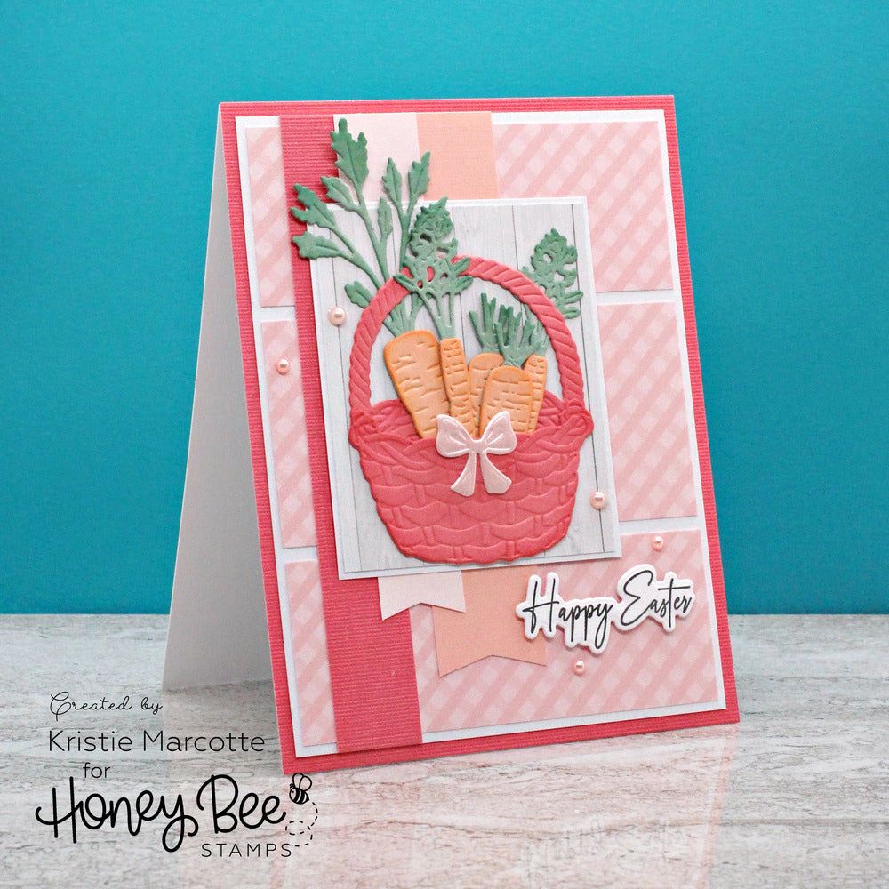 Lovely Layers: Carrots - Honey Cuts - Stand - Alone Dies - Honey Bee Stamps