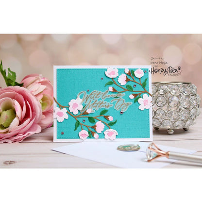 Lovely Layers: Cherry Blossom - Honey Cuts - Stand - Alone Dies - Honey Bee Stamps