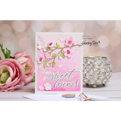 Lovely Layers: Cherry Blossom - Honey Cuts - Stand - Alone Dies - Honey Bee Stamps