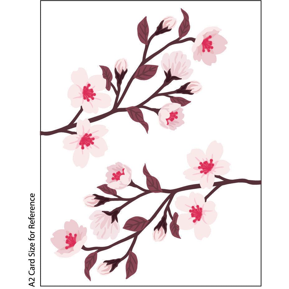 Lovely Layers: Cherry Blossom - Honey Cuts - Stand - Alone Dies - Honey Bee Stamps