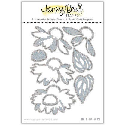 Lovely Layers: Coneflower - Honey Cuts - Stand - Alone Dies - Honey Bee Stamps
