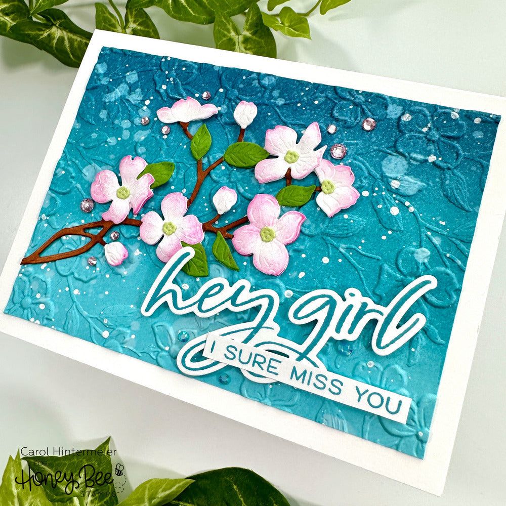 Lovely Layers: Dogwood - Honey Cuts - Stand - Alone Dies - Honey Bee Stamps